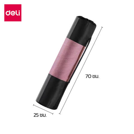 กระเป๋าใส่เสื่อโยคะ DELI ER124-BK-01 สีดำ_7